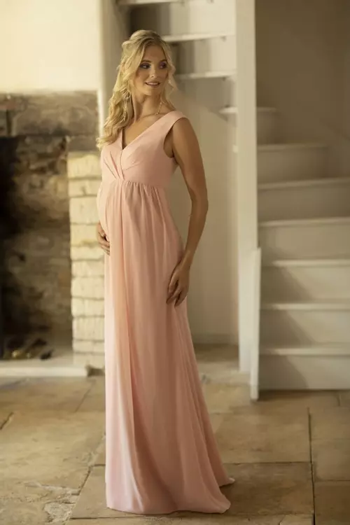 Poppy Simple Chic Maternity Bridesmaids Dress True Bridesmaids